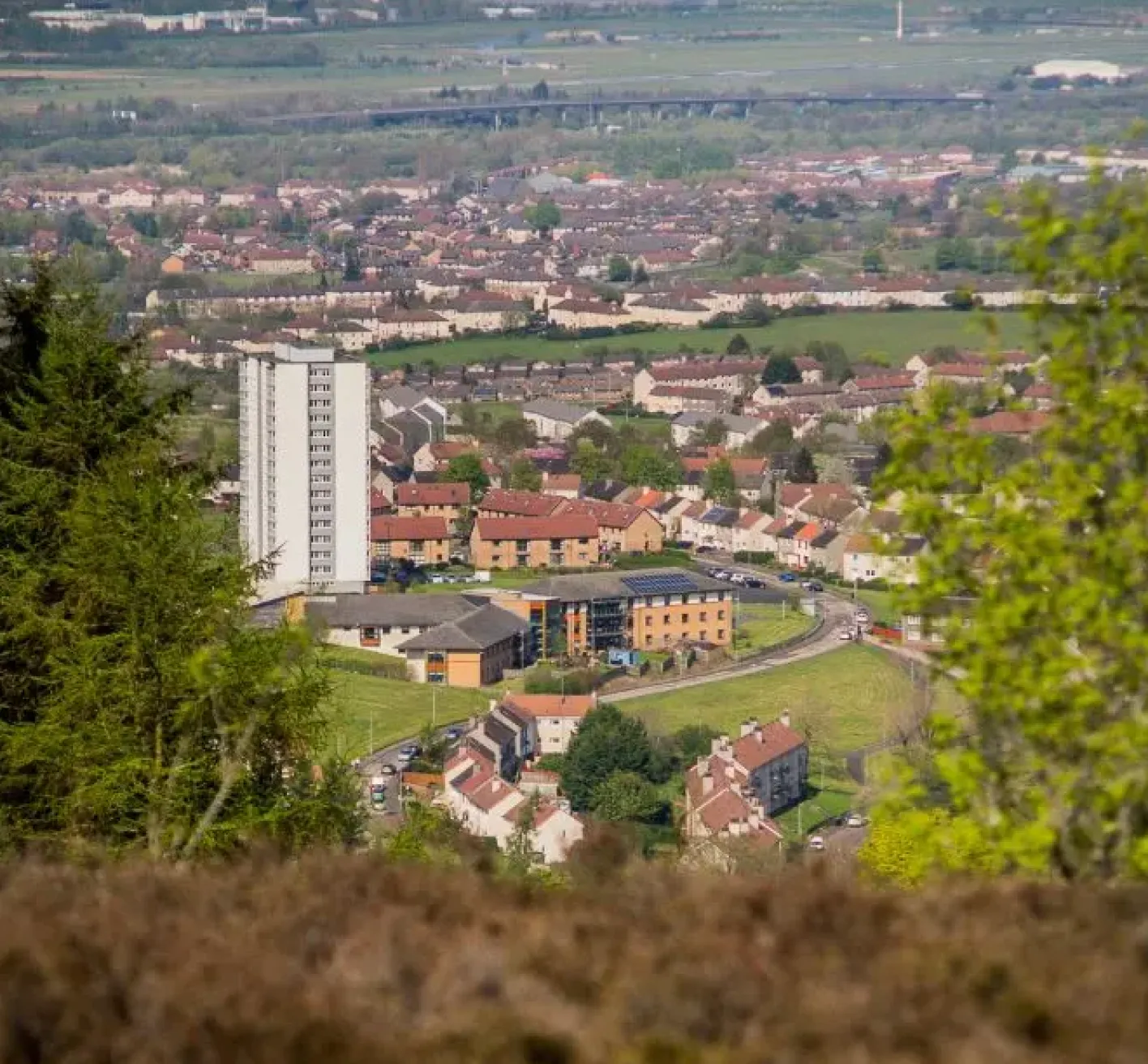 View of Paisley from Gleniffer Braes