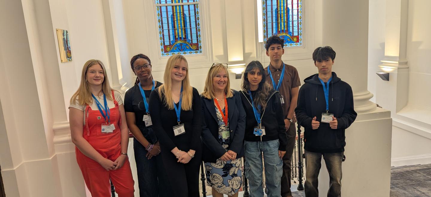 Renfrewshire members of the Scottish Youth Parliament
